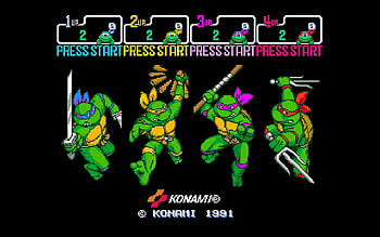 Tmnt, Leonardo (Tmnt), Video Game, Donatello (Tmnt), Michelangelo (Tmnt), Raphael (Tmnt) HD wallpaper