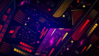 Vector Design Retro , abstract, digital-art, behance HD wallpaper