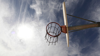 Basketball basket , , Basketball sport, Venue backboard HD wallpaper