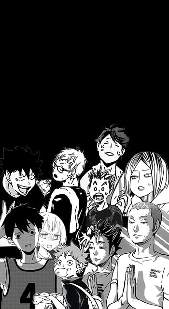 Haikyuu!, art, happy HD phone wallpaper