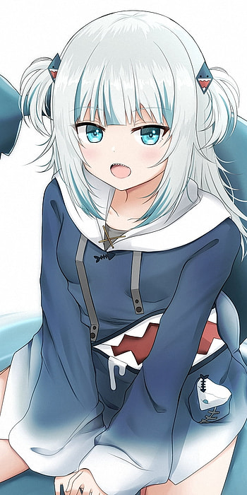 Gawr Gura, head, hair HD phone wallpaper