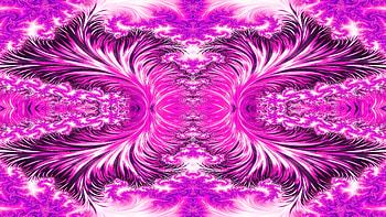 Trippy Psychedelic Fractal, trippy, psychedelic, aesthetic, purple, Abstract, fractal, abstract purple HD wallpaper