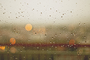 Drops, Macro, Glare, Moisture, Glass, Bokeh, Boquet HD wallpaper