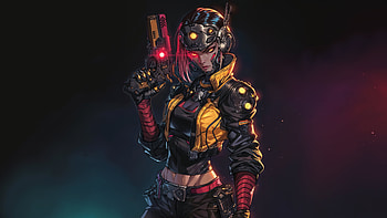 Cybernetic Vanguard, artist, artwork, art, digital-art, ai, cyberpunk HD wallpaper