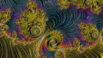 Trippy Psychedelic Fractal, trippy, psychedelic, hippie, colorful, Abstract, fractal HD wallpaper