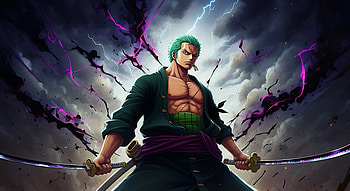 Roronoa Zoro, One Piece, Roronoa Zoro, Haki (One Piece) HD wallpaper
