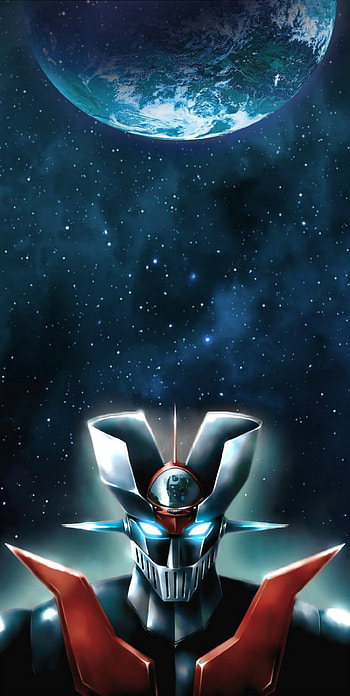 Mazinger Z anime, Fan dedication, Online community engagement, Animated robot adventure HD phone wallpaper