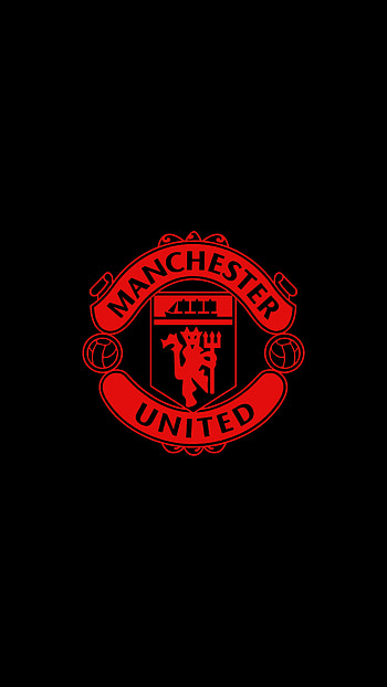 Manchester United, Iconic team, Striking visuals, Emblematic logo HD phone wallpaper