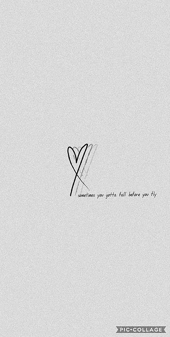 Fall b4 fly, selflove HD phone wallpaper