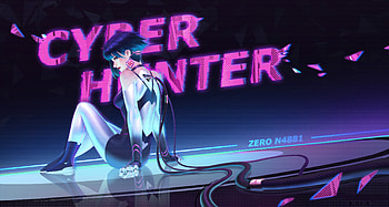 Cyber Hunter 2020, cyberpunk, artwork, artist, artstation HD wallpaper