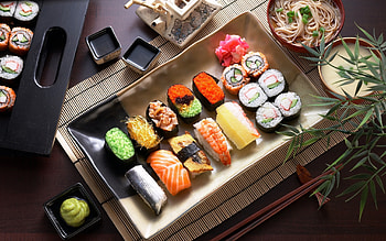 Sushi , Japanese food, Nigiri gunkany HD wallpaper