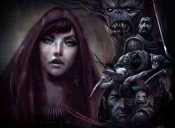 Warrior, creature, fantasy, female HD wallpaper