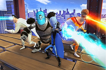Megamind: The Video Game, metro man, minion, game, video, megamind, tighten HD wallpaper