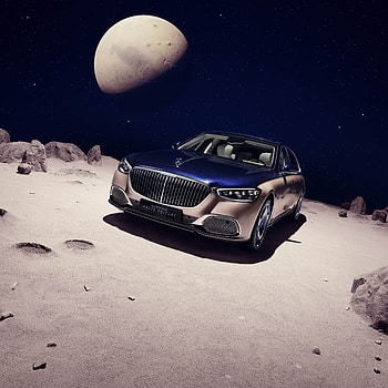 Maybach, sky, car HD phone wallpaper