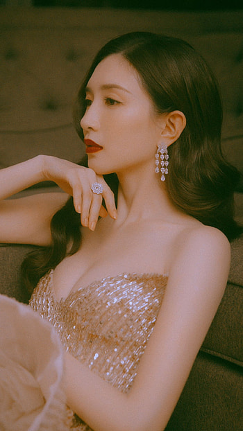 Jiang Shuying, korean actress, model HD phone wallpaper