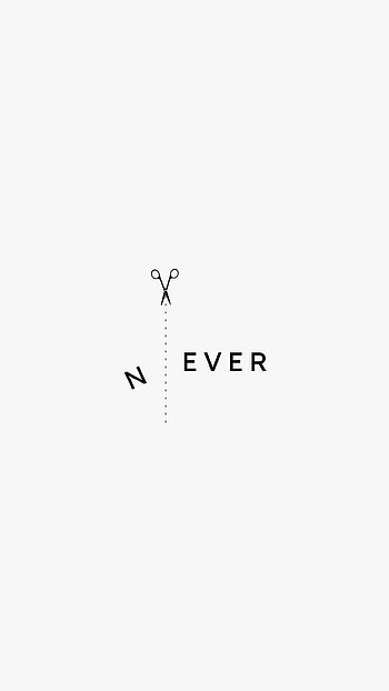 Never ever, motivational HD phone wallpaper