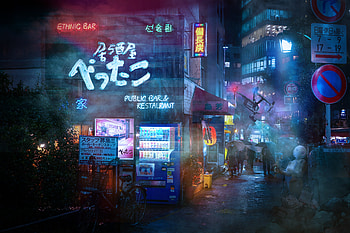 Scifi City , scifi, city, artist, artwork, digital-art HD wallpaper