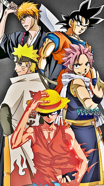 Goku and Naruto, Anime HD phone wallpaper