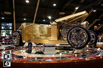 32 Roadster, gold, cars HD wallpaper