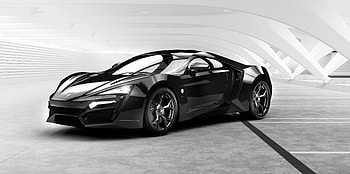 Monochrome, Lykan HyperSport HD wallpaper