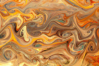 Abstract, Divorces, Paint, Liquid, Distortion HD wallpaper