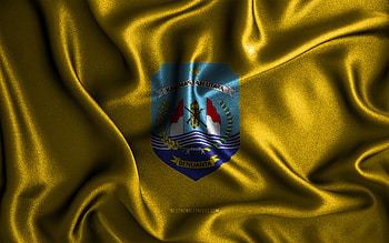 North Kalimantan flag, , silk wavy flags, indonesian provinces, Day of North Kalimantan, fabric flags, Flag of North Kalimantan, 3D art, North Kalimantan, Asia, Provinces of Indonesia, North Kalimantan 3D flag, Indonesia HD wallpaper