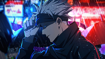 Gojo Satoru, Jujutsu Kaisen, Satoru Gojo, Anime, anime boy HD wallpaper