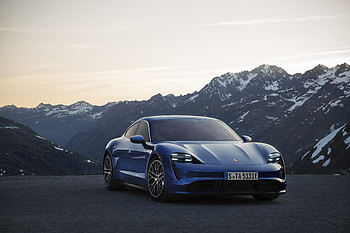 Porsche Taycan Turbo 2019, porsche-taycan-turbo-s, cars, 2019-cars, porsche HD wallpaper