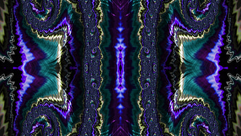 Trippy Psychedelic Fractal, trippy, psychedelic, aesthetic, blue, Abstract, fractal, abstract blue HD wallpaper