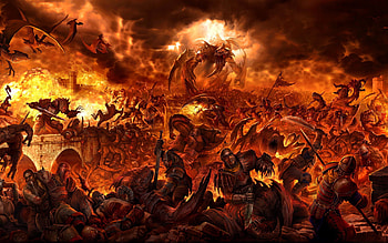 Fantasy Battlefields /Art Collection (Part 1) HD wallpaper