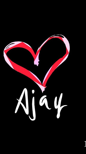 A Name, Ajay, Heart HD phone wallpaper