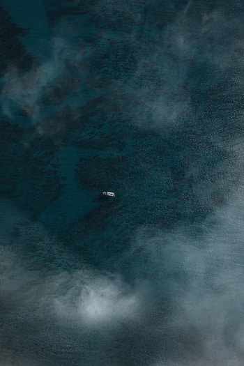 Water, Sea, View From Above, Miscellanea, Miscellaneous, Boat HD phone wallpaper