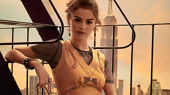 Selena Gomez Coach Collection Campaign 2018, selena-gomez, music, celebrities, girls HD wallpaper