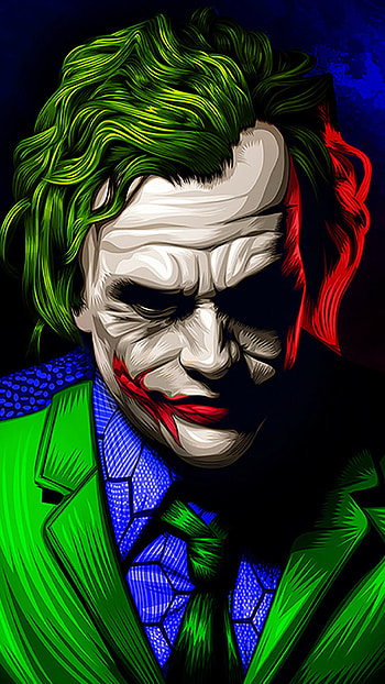 DC Villain, Joker HD phone wallpaper