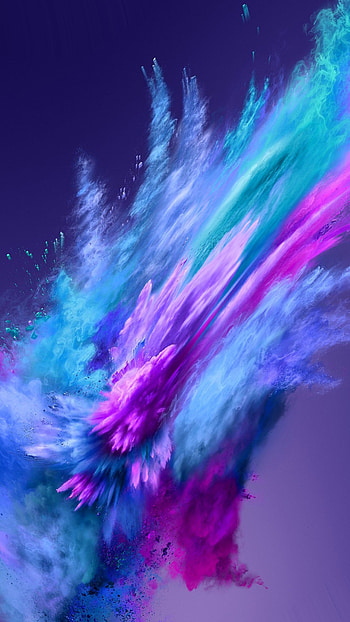 Color powder spray, Abstract , Xperia x premium HD phone wallpaper