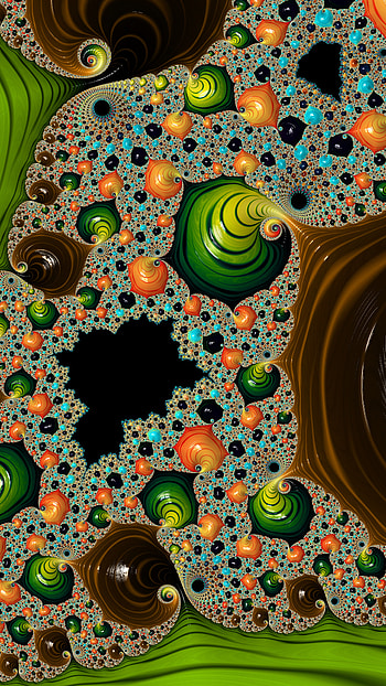 Fractal Art Trippy Psychedelic Background for Smart, Abstract, fractal HD phone wallpaper