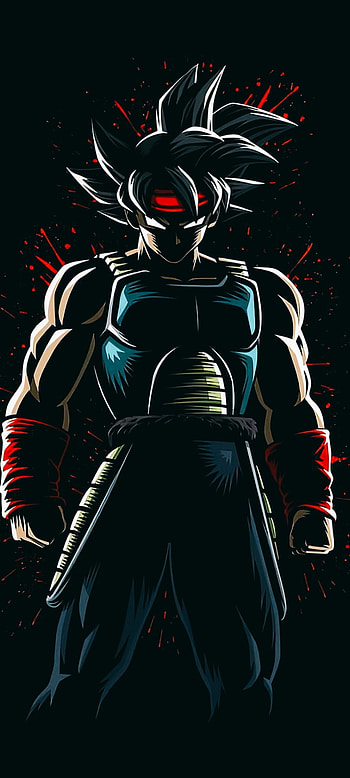 Dagon Ball z Bardock, art, cartoon HD phone wallpaper