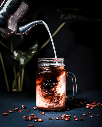 Food, Coffee, Cup, Drink, Beverage, Mug, Milk HD phone wallpaper