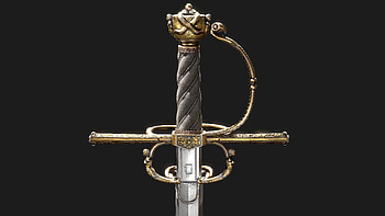 Rapirish sword, Caino swordsmith HD wallpaper