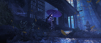 Raiden Shogun Genshin Impact : Mystic Night Elegance, Baal Raiden Shogun (Genshin Impact), video game, Genshin Impact HD wallpaper