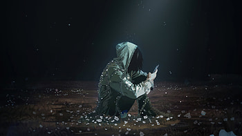 Feeling Alone Using , alone, artist, artwork, digital-art, artstation HD wallpaper