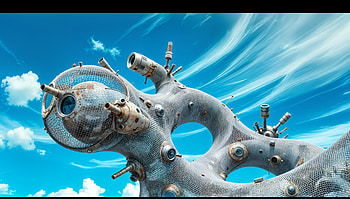 Surreal Architecture: A Ultra Masterpiece, surreal architecture, sculpture, architecture, futuristic, sky HD wallpaper