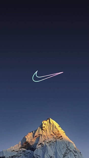 Nike Mountain, aesthetic, beautiful, nature, 2021, brand, shoes, sport HD phone wallpaper