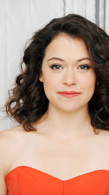 Tatiana Maslany, canadian actress, red hot, gorgeous HD phone wallpaper