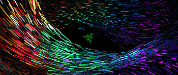 Razer Abstract Waves , razer, computer, logo, abstract HD wallpaper
