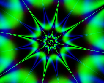 GREEN BLUE STARS, blue, black, art, green HD wallpaper