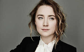Saoirse Ronan, Irish Actress, Portrait, Gray Eyes HD wallpaper