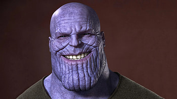 Thanos, , backgrounds, Marvel artwork HD wallpaper