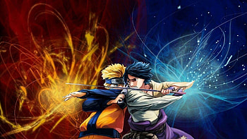 Sasuke Uchiha and Naruto, Naruto HD wallpaper