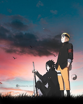 Naruto sasuu, cloud, sky HD phone wallpaper